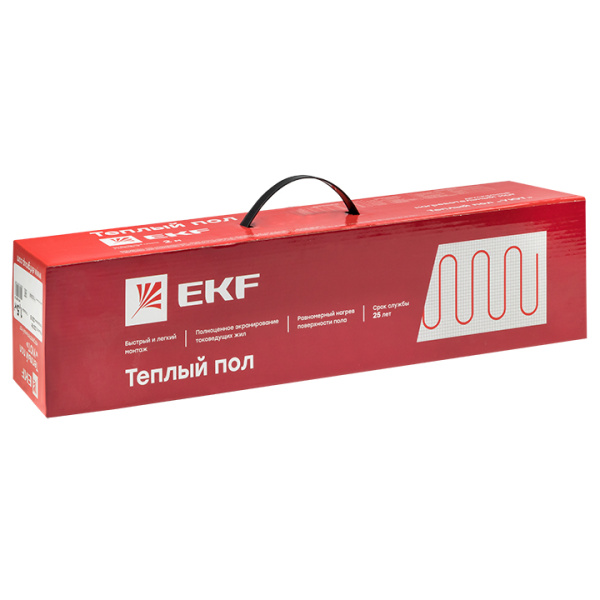 Купить EKF PROxima Мат нагревательный двухжильный "Уют" 6 кв. м. 900 Вт