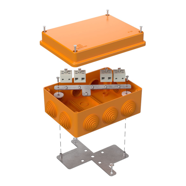 Промрукав Коробка огнестойкая для о/п 40-0310-FR6.0-8 Е15-Е120 150х110х70