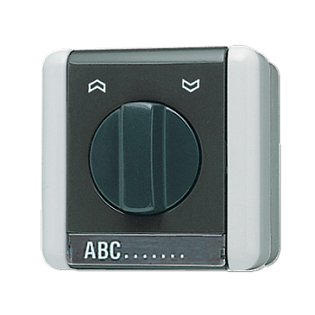 JUNG Выключатель для замочного механизма 10A 250V ~ для накладного монтажа IP44 834.20W