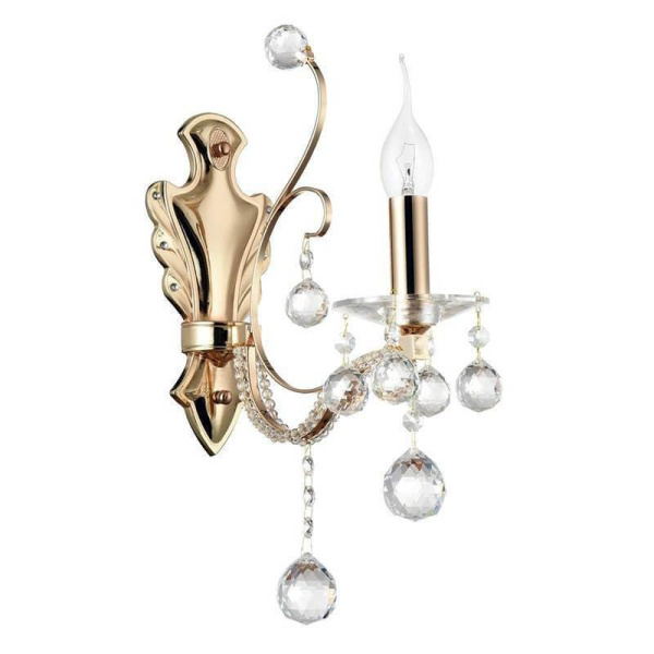 Freya Crystal Marlin Золото Бра E14 40W FR1130-WL-01-G