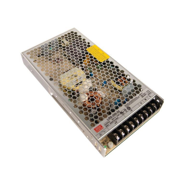 Varton Драйвер 200Вт 24V для светодиодной ленты Meanwell LRS-200-24 IP20 215x115x30 мм