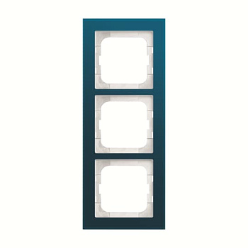 ABB Axcent Стекло Морской бриз Рамка  3-постовая 2CKA001754A4757