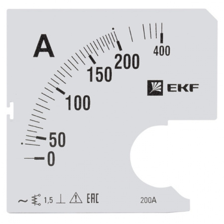 EKF PROxima Шкала сменная для A961 200/5А-1,5 s-a961-200