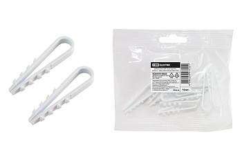 TDM Дюбель-хомут ДХК-18 для круглого кабеля 11-18мм нейлон белый (10шт) SQ0539-0026