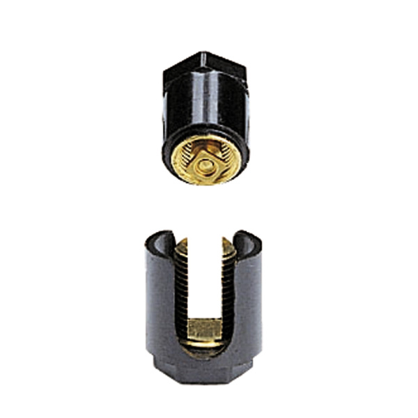 Купить Legrand Соединитель проходной с шестигранной головкой с лапками 2x16 мм² 034042