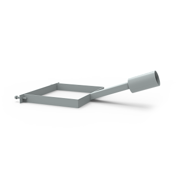 Gauss Кронштейн для уличных светильников на столб 430х260х130 D60мм 903265403