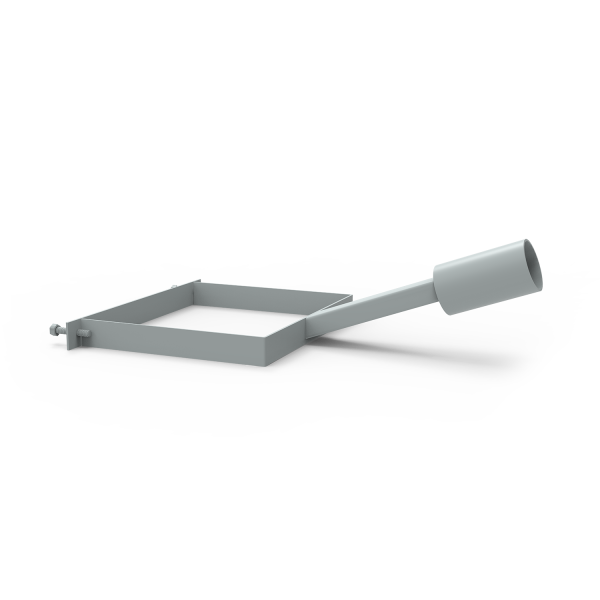 Gauss Кронштейн для уличных светильников на столб 430х260х130 D60мм 903265403