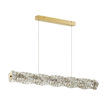 Odeon Light 4999/36LA HALL ODL23 433 золотой/прозрачный/металл/хрусталь Люстра LED 36W 4000K STRAZA