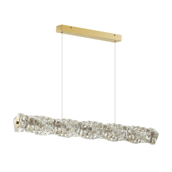 Odeon Light 4999/36LA HALL ODL23 433 золотой/прозрачный/металл/хрусталь Люстра LED 36W 4000K STRAZA