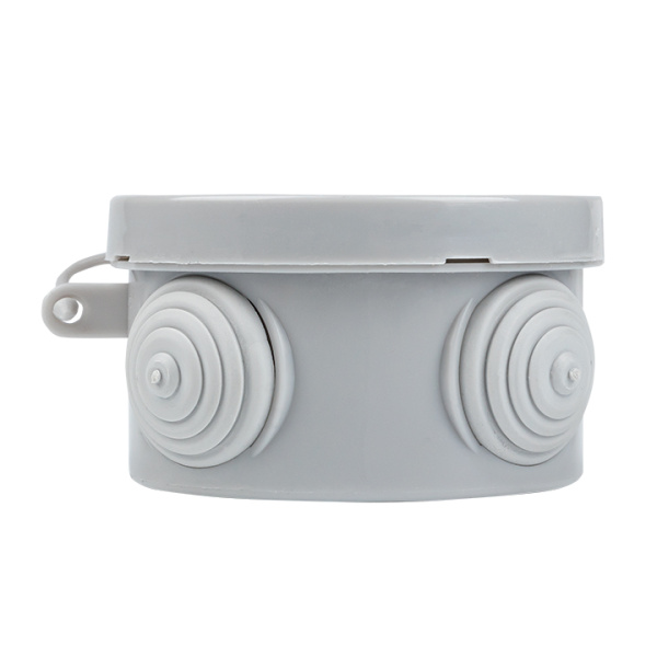 Купить EKF PROxima Коробка распаячная КМР-040-039 с крышкой наружная (85х40) 4 мембранных ввода IP54 розничный стикер