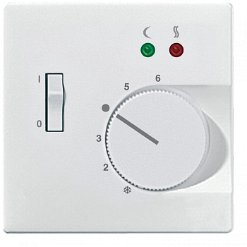 SE Merten SD Бел Накладка регулятора тёплого пола (термопласт) MTN537519