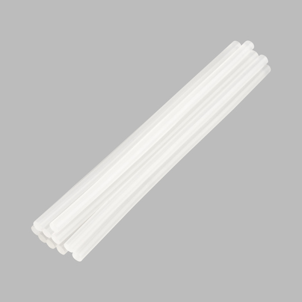 Клеевые стержни d=7,4 мм, L=200 мм, прозрачные (упак. 10 шт.) Rexant 09-1103