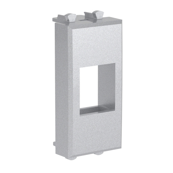 Купить DKC Адаптер без шторки для Keystone, "Avanti", "Закаленная сталь", 1 модуль