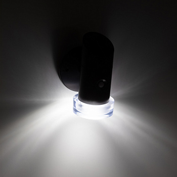 ЭРА Светильник уличный ЭРА ERAFS012-04 на солнечной батарее настенный Элегант с датчиком движения RGB 10 LED