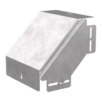 Промрукав Угол вертикальный внешний 90 градусов с крышкой Стандарт 200х100 PR16.0452