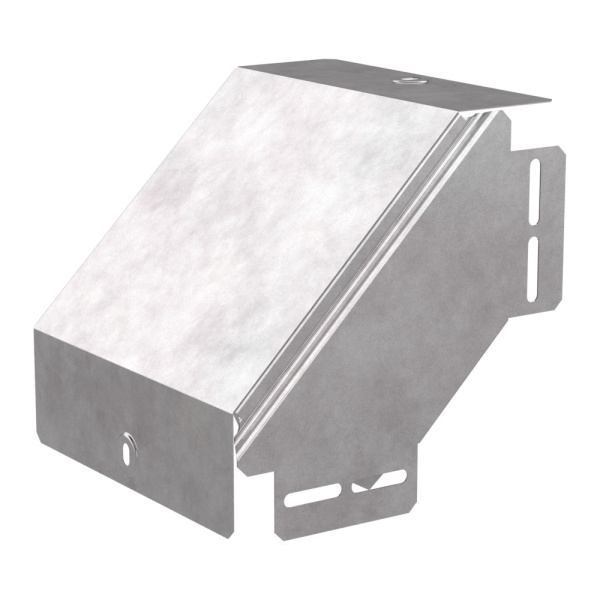 Промрукав Угол вертикальный внешний 90 градусов с крышкой Стандарт 200х100 PR16.0452