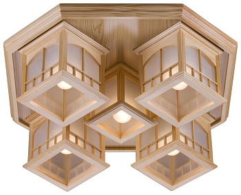 Velante 513-717-05, Светильник потолочный E27,5x40W