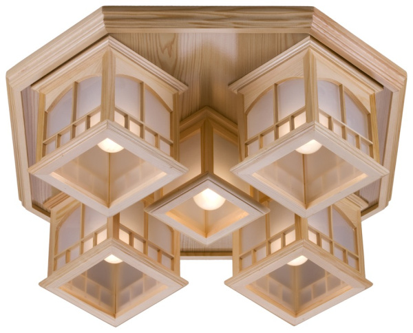 Velante 513-717-05, Светильник потолочный E27,5x40W