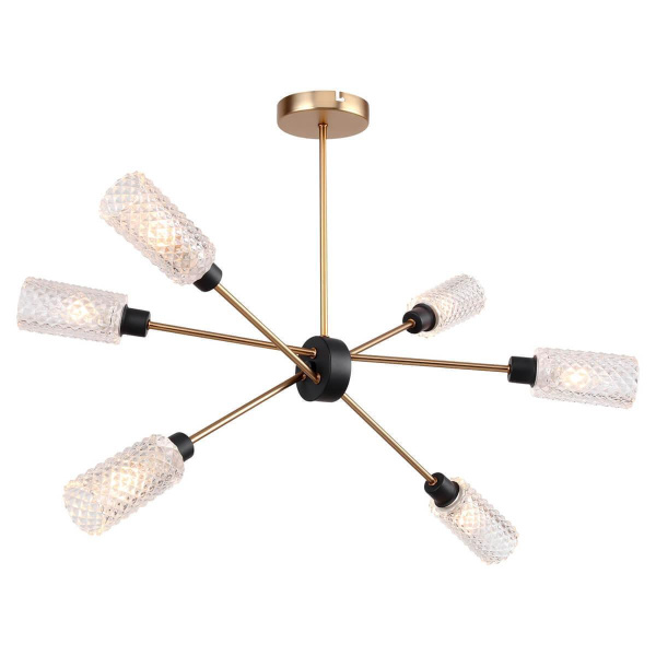 Lussole Комплект GRLSP-8277 (Светильник LSP-8277, Лампа светодиодная E14 6 шт.)