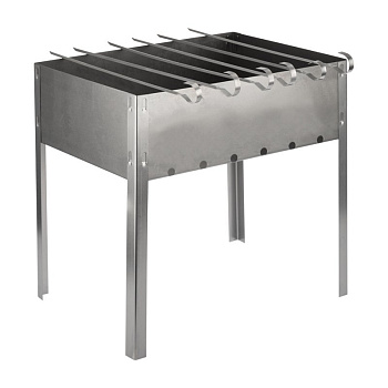 Мангал сборный "ПОХОДНЫЙ" в пленке с шампурами СОКОЛ Rexant 62-0005