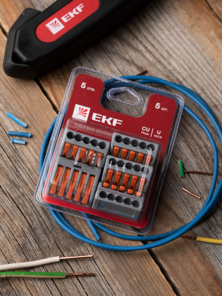 Купить EKF PROxima Клемма СМК 222-415 блистер (5шт)