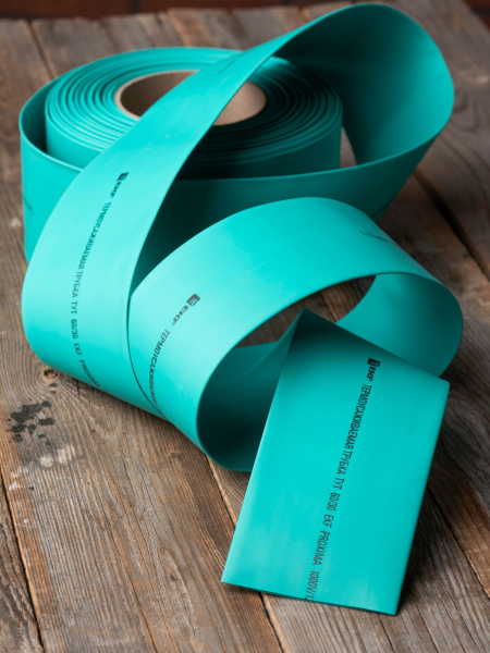 Купить EKF PROxima Термоусаживаемая трубка ТУТ нг 60/30 зелёная рулон