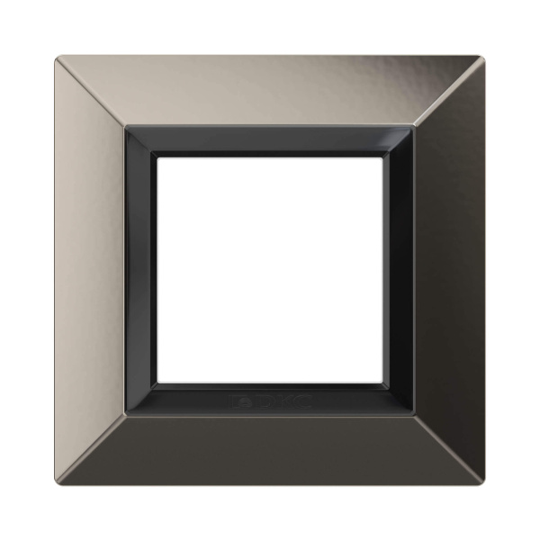 Купить DKC Рамка из металла, "Avanti", никелированная, 1 пост (2 мод.)