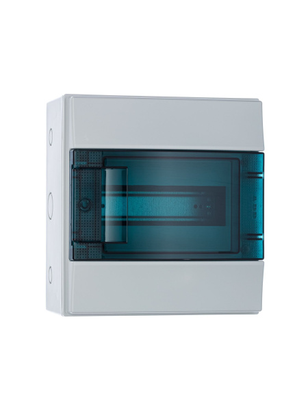 Купить ABB Mistral65 Бокс навесной 8М прозрачная дверь (с клемм) 1SLM006501A1201