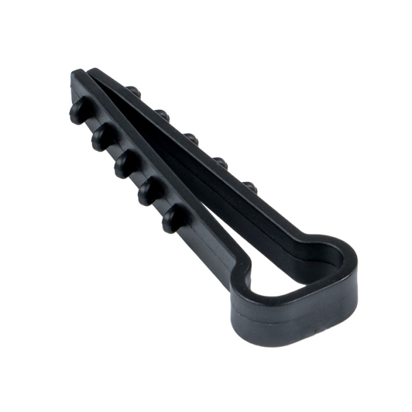 Купить EKF PROxima Дюбель-хомут (5х10 мм) для плоского кабеля черный (10 шт.)