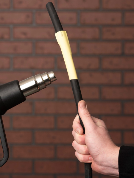 Купить EKF PROxima Термоусаживаемая трубка ТУТ нг 20/10 желтая рулон