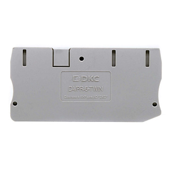 DKC Nuputuk Изолятор торцевой для клемм VPR-6-TWIN