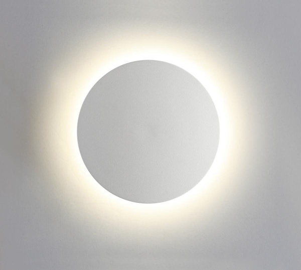 Купить Odeon Light 3633/9WL ODL18 227 белый Бра IP54 LED 4000K 9W 870Лм 220V ECLISSI