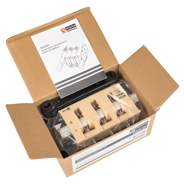 Купить EKF PROxima Выключатель-разъединитель ВР32У-31А31220 100А 1 направ. с д/г камерами несъемная левая/правая рукоятка MAXima