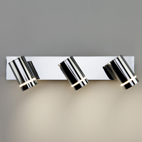 Eurosvet Настенный светильник с поворотными плафонами 20064/3 LED хром 00000085101