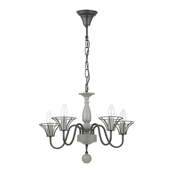 Lumion 5295/5 LOFTI LN23 серый Люстра E14 5*60W 220V LAKE