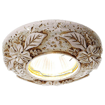 Ambrella Встраиваемый точечный светильник D2970 BG бежевый гипс