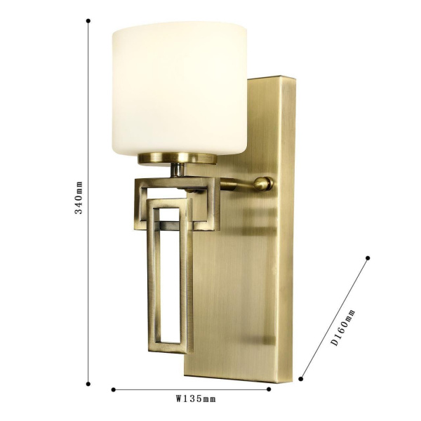 Купить Favourite Бра D160*W135*H340/ 1*E27*40W, excluded 2949-1W