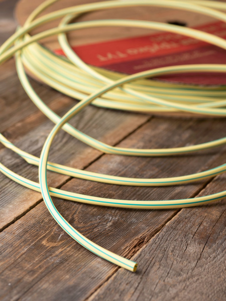 Купить EKF PROxima Термоусаживаемая трубка ТУТ нг 6/3 жел-зел рулон