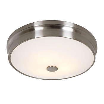 Favourite Classic потолочный светильник каркас цвета никель, плафон из белого матового стекла 2691-3C