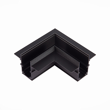 ST LUCE ST007.429.12 Угол-соединитель для встраиваемого магнитного шинопровода  Черный