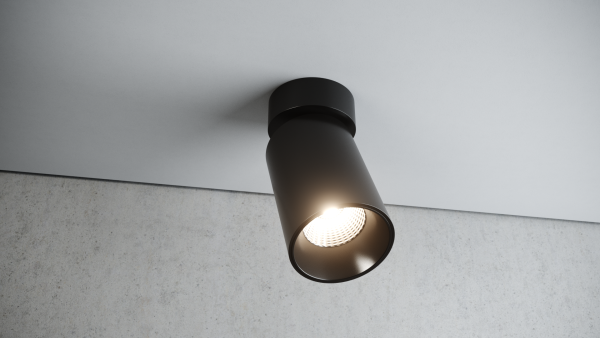 Quest Light Светильник накладной, черный, под лампу GU10, IP20 HANDLE ED black