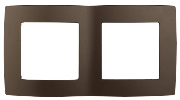 ЭРА 12-5002-13 Бронза Рамка на 2 поста, 12
