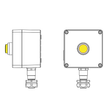 DKC CPE-A-12-(1xLY(250))-1xKAEPM2MHK-20(C)1Ex d e IIC Т5 Gb / Ex tb IIIC T95°C Db IP66