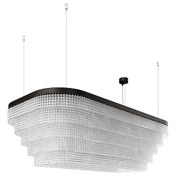 Svetholl Классические люстры (Классика 4 На бусинах) L1600 B500 H355 Лампы: 16 х GU10 ISCLX1-355500-16004GU1016