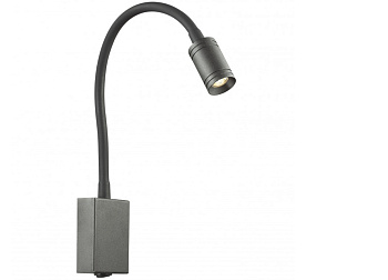 Favourite Murum Черный Светильник настенный D120xW60xH200, 3000K, 1xLED/3W 1957-1W