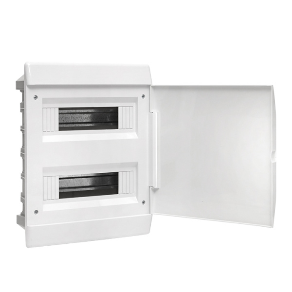 Купить EKF Basic Щит распределительный ЩРВ-П-24 (пром. упаковка) белая дверца IP41