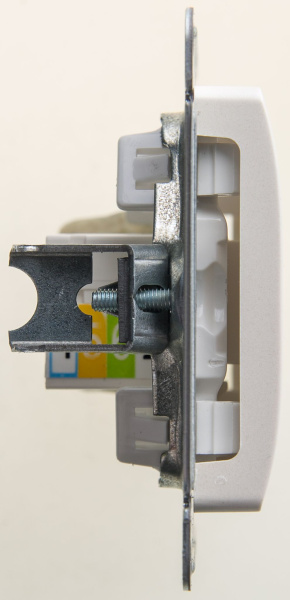 Купить Systeme Electric Glossa Перламутр Розетка телефонная RJ11