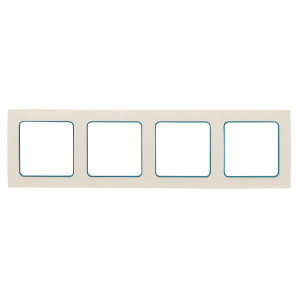 EKF PROxima Стокгольм Белый Линия синяя Рамка 4-ая