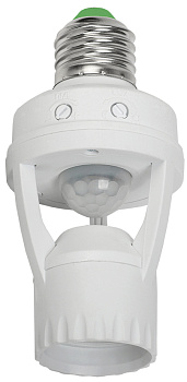 IEK Датчик движения ДД 045 белый E27 60Вт 360гр 6м IP20