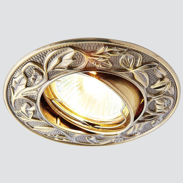 Купить Ambrella Встраиваемый точечный светильник 711 SB бронза MR16